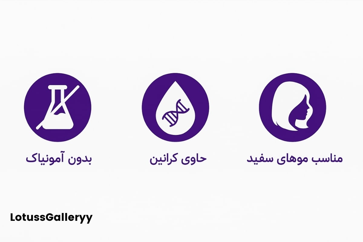 مشخصات اصلی رنگ مو فیدل 