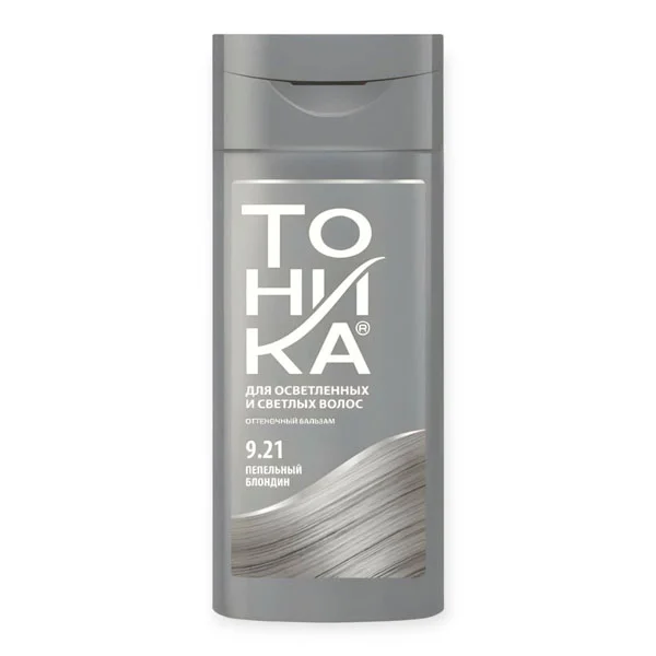 شامپو رنگ تونیکا Tohnka مدل Ash Blonde شماره 9.21