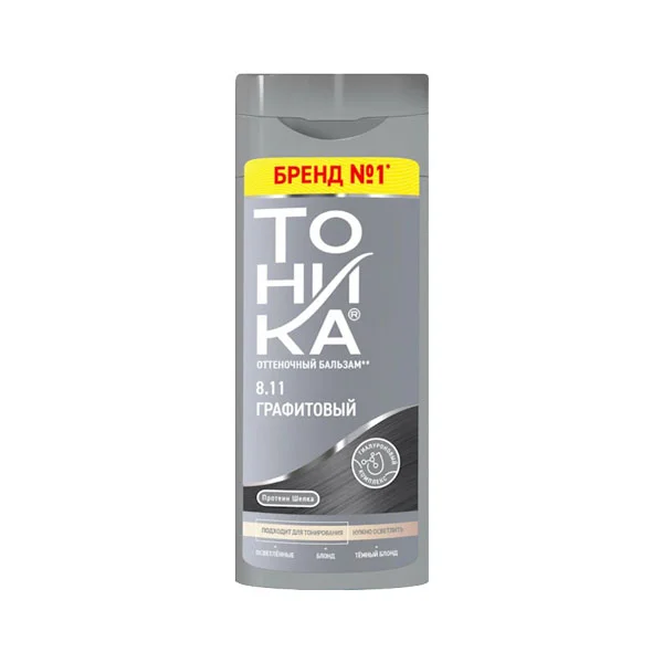 شامپو رنگ تونیکا Tohnka مدل GRAPHITE شماره 8.11