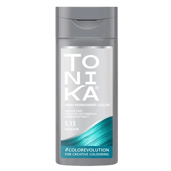 شامپو رنگ تونیکا Tohnka مدل Ocean Blue شماره 5.13