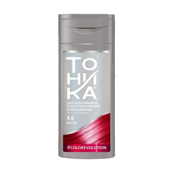 شامپو رنگ تونیکا Tohnka مدل Ruby Red شماره 4.6