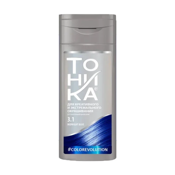 شامپو رنگ تونیکا Tohnka مدل Midnight Blue شماره 3.1